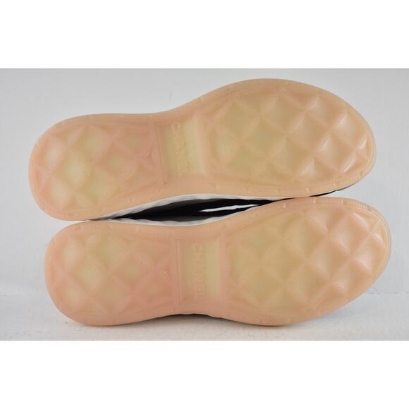 Chanel 21K Mens Blue Green White Black CC Logo Low Top Trainer Sneaker 44 11 - Picture 14 of 14